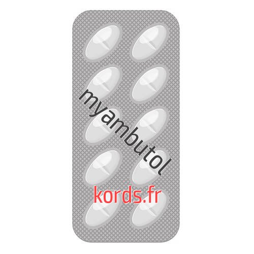 Comment acheter Myambutol 400mg X 120 Pilules en ligne en Tunisie