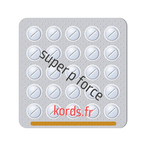Comment acheter Super P-Force 100/60mg X 20 Pilules en ligne en Paris